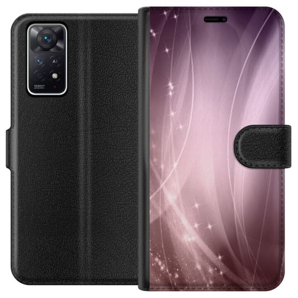 Yhteensopiva Lompakkokotelo Xiaomi Redmi Note 11 Pro 5G Vaaleanpunainen