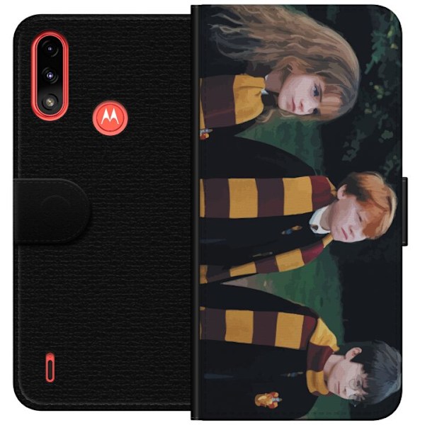 Motorola Moto E7 Power Lommeboketui Harry Potter