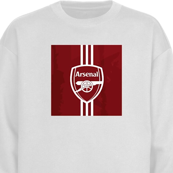 Sweatshirt for Voksen | Klassisk Collegegenser Arsenal hvit XXL