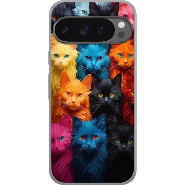 Google Pixel 9 Pro XL Gennemsigtig cover Katte