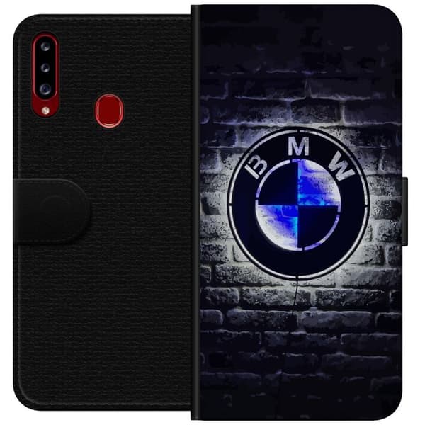 Kompatibelt Lommeboketui til Samsung Galaxy A20s BMW
