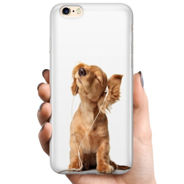Apple iPhone 6s TPU Mobilcover Hund