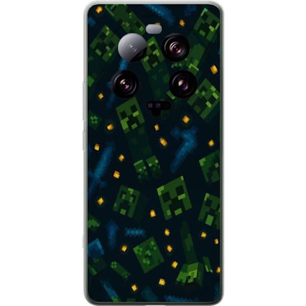 Xiaomi 13 Ultra Gjennomsiktig deksel Minecraft Dungeons Mob