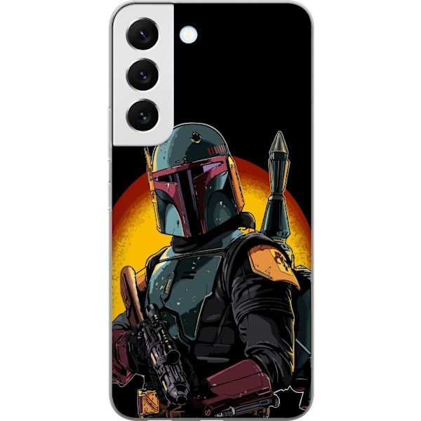 Samsung Galaxy S22 5G Läpinäkyvä kuori The Mandalorian