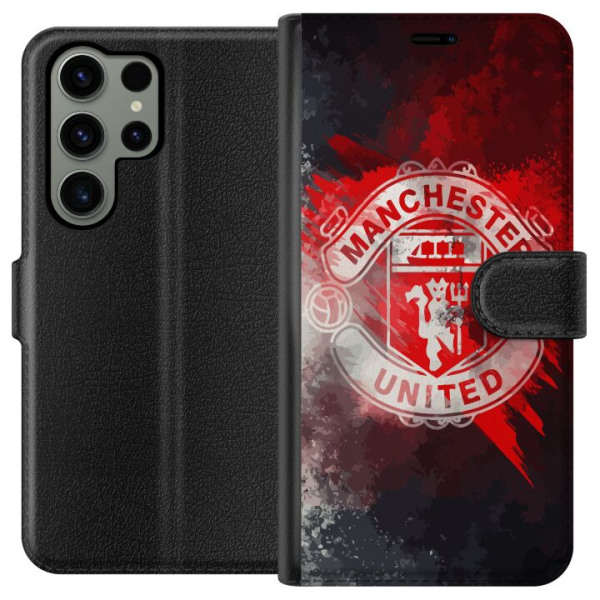 Samsung Galaxy S23 Ultra Lompakkokotelo Manchester United