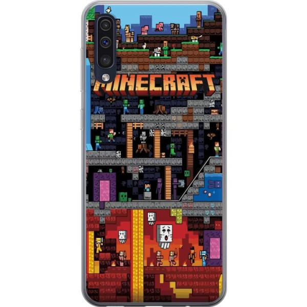 Samsung Galaxy A50 Cover / Mobilcover - Minecraft