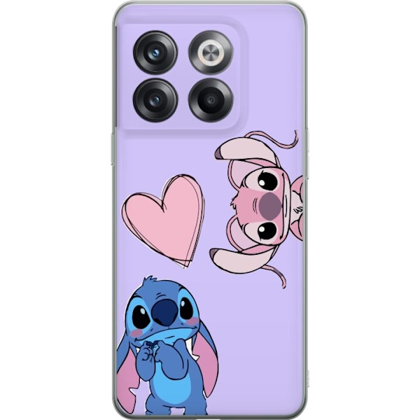 OnePlus 10T Läpinäkyvä kuori Stitch Mode