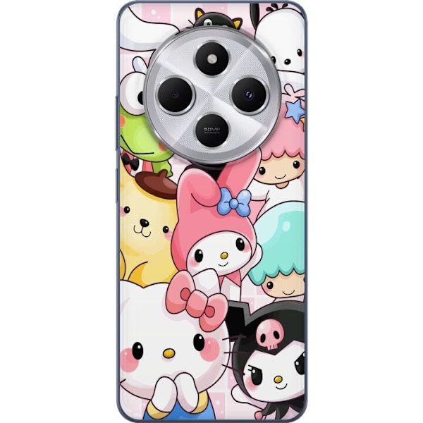 Xiaomi Redmi 14C Genomskinligt Skal Kawaii Sanrio Crew