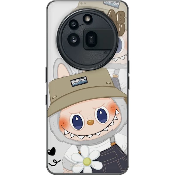 Nothing Phone (3a) Pro Läpinäkyvä kuori Labubu Minimal Mood - Yksinkertainen ja tyylikäs hirviösuunnittelu