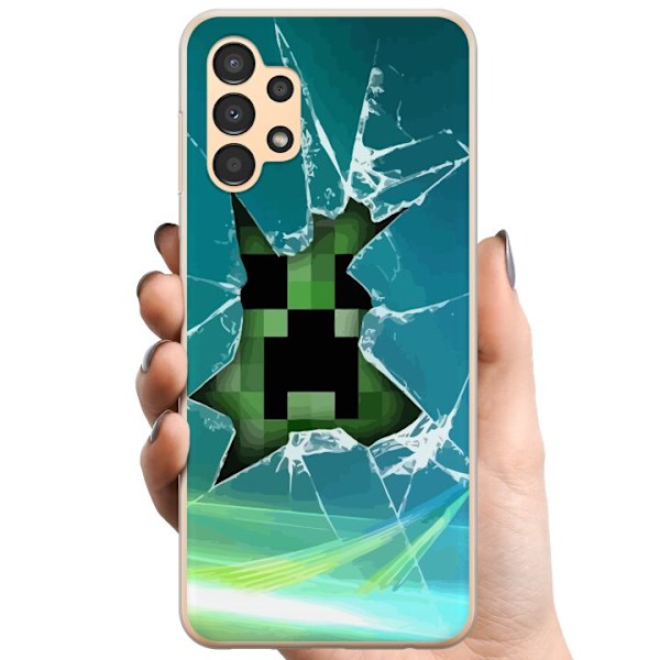 Samsung Galaxy A13 TPU Mobildeksel MineCraft