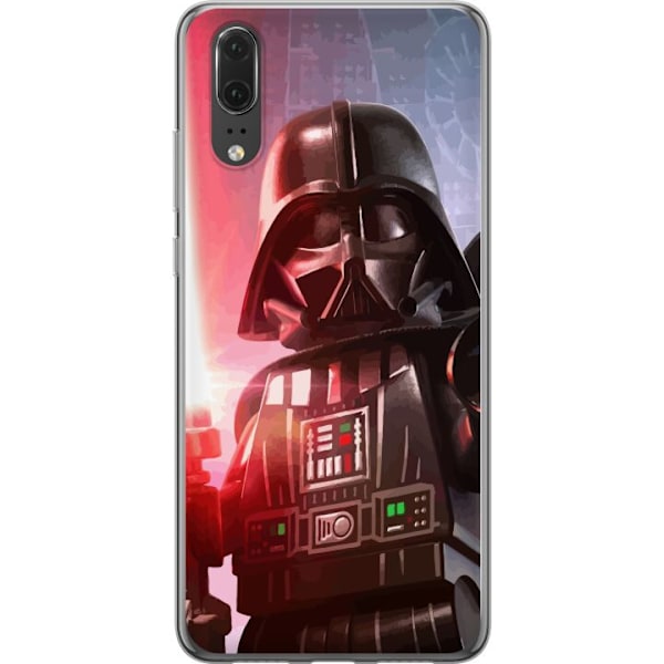 Huawei P20 Läpinäkyvä kuori Darth Vader