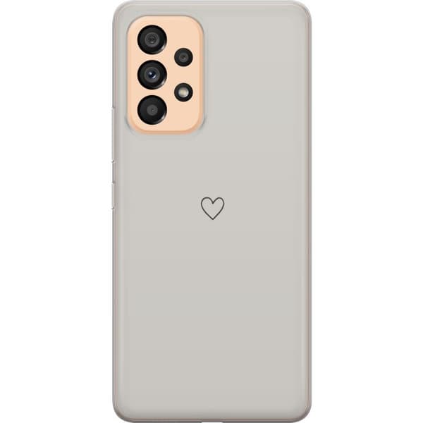 Kompatibel Mobilcover til Samsung Galaxy A53 5G Hjerte