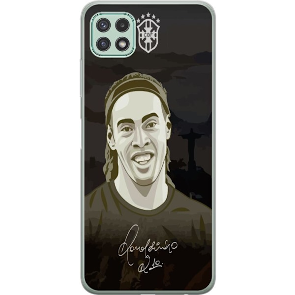 Samsung Galaxy A22 5G Gjennomsiktig deksel Ronaldinho