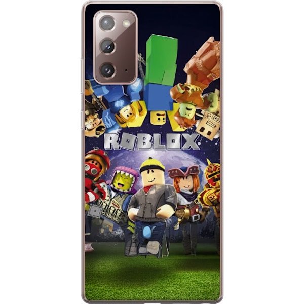 Samsung Galaxy Note20 Gjennomsiktig deksel Roblox Verden - Spi