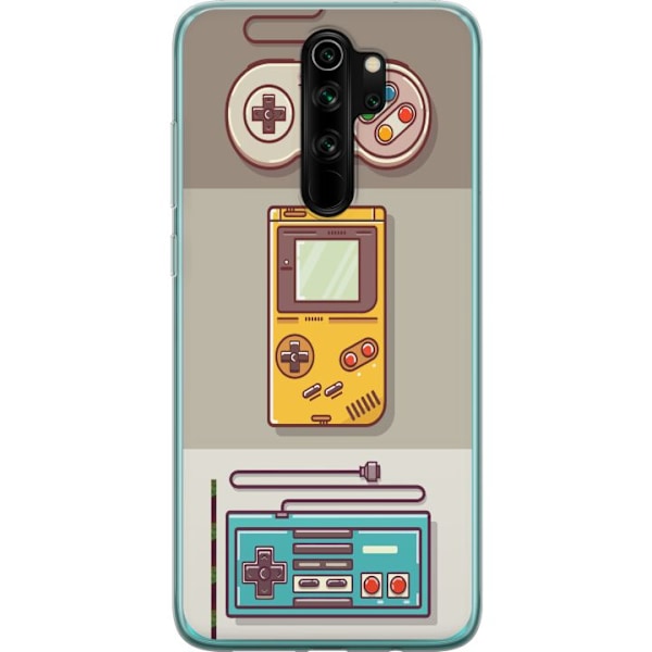 Xiaomi Redmi Note 8 Pro  Gennemsigtig cover Nintendo Retro