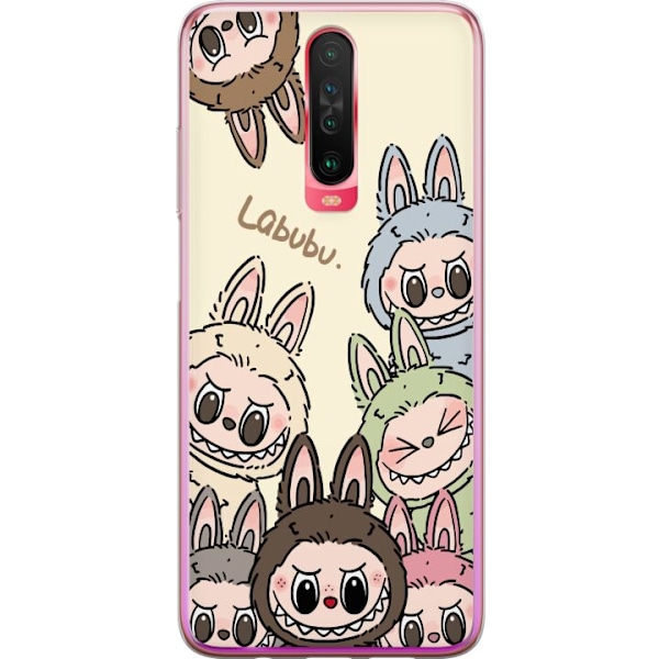 Xiaomi Redmi K30 Genomskinligt Skal Labubu Pastel Collection