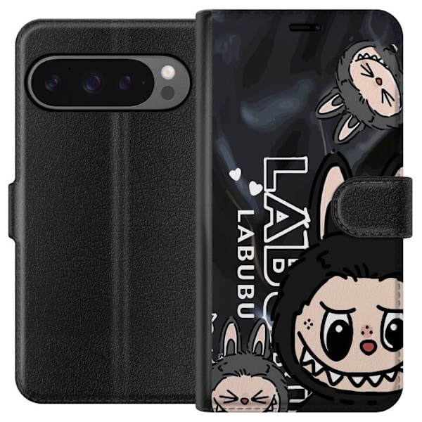 Google Pixel 9 Pro XL Lommeboketui <nl>Labubu Black Energy - S