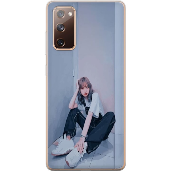 Samsung Galaxy S20 FE Läpinäkyvä kuori Lisa from Blackpink – K-pop Style Icon