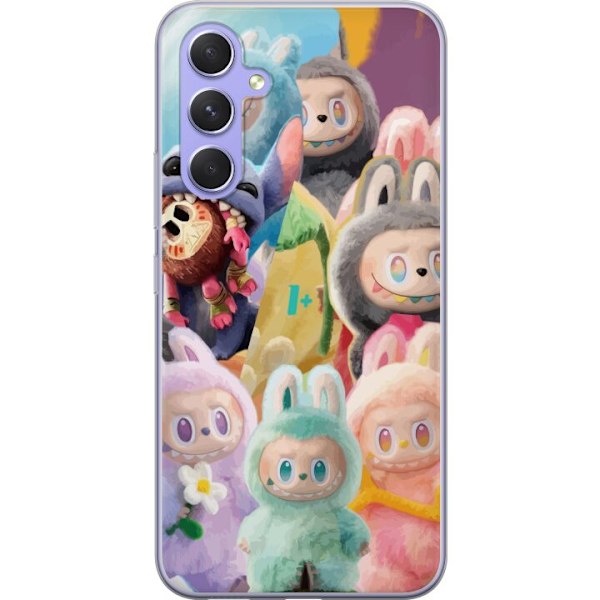 Samsung Galaxy A54 Läpinäkyvä kuori iso
