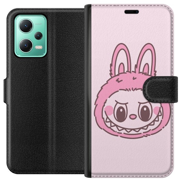 Xiaomi Redmi Note 12 Plånboksfodral Labubu Zodiac Bunny Edition