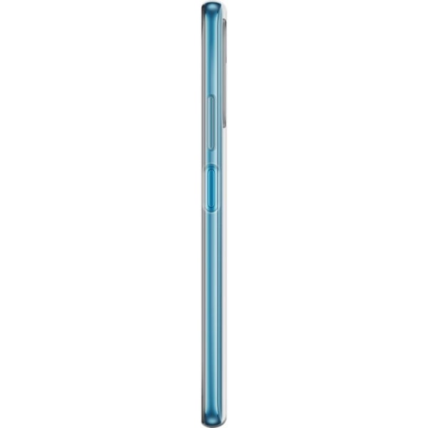 Xiaomi Poco M4 Pro 5G Gennemsigtig cover Blomster Blå...