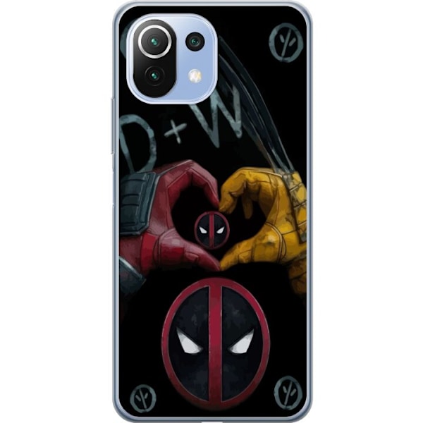 Xiaomi Mi 11 Lite Gennemsigtig cover Deadpool & Wolverine Kær