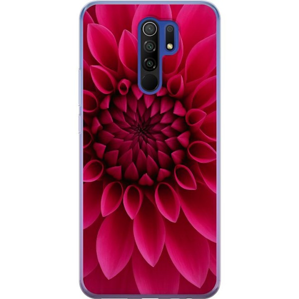 Xiaomi Redmi 9 Gjennomsiktig deksel Rosecore