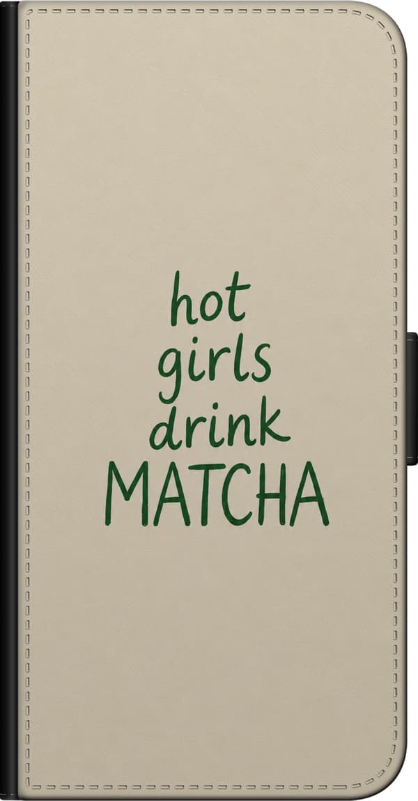 Kompatibelt Plånboksfodral till Samsung Galaxy Note20 Matcha Girls beige