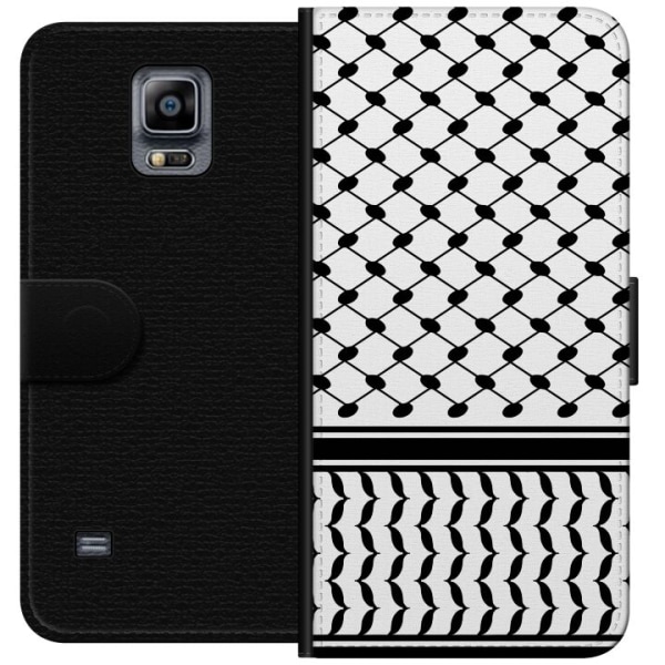 Samsung Galaxy Note 4 Plånboksfodral Keffiyeh mönster