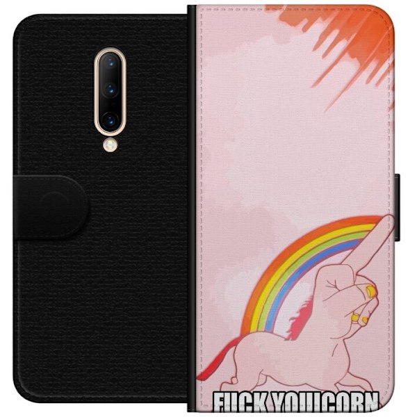 OnePlus 7 Pro Plånboksfodral Fuck Unicorn