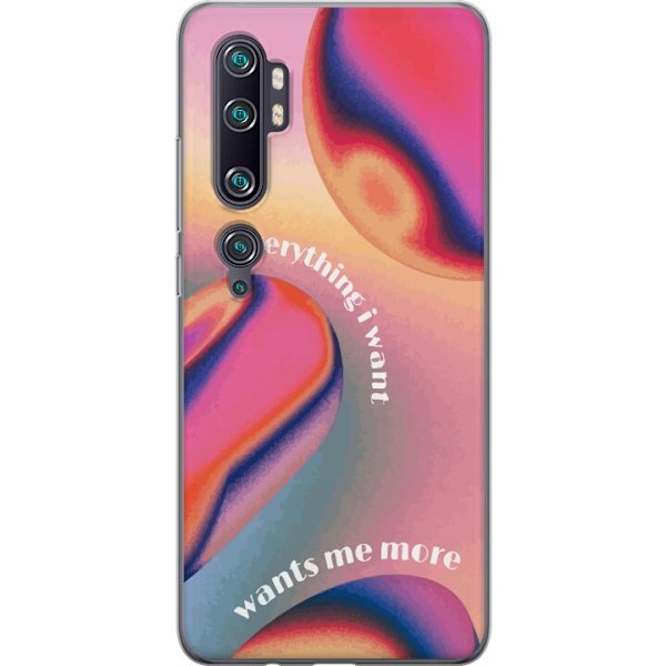 Xiaomi Mi Note 10 Pro Genomskinligt Skal wants me more