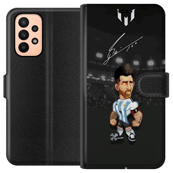 Samsung Galaxy A23 Tegnebogsetui Messi