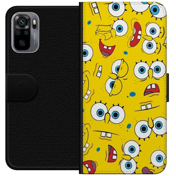 Xiaomi Redmi Note 10S Plånboksfodral SpongeBob SquarePants