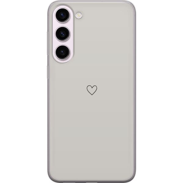 Kompatibelt Mobildeksel til Samsung Galaxy S23+ Hjerte