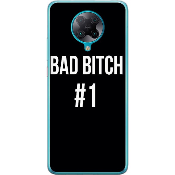 Xiaomi Poco F2 Pro Gjennomsiktig deksel Bad Bitch #1