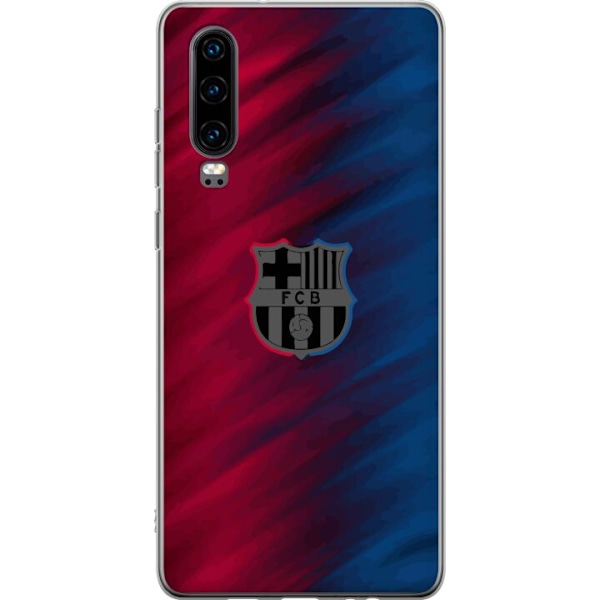 Huawei P30 Genomskinligt Skal FC Barcelona