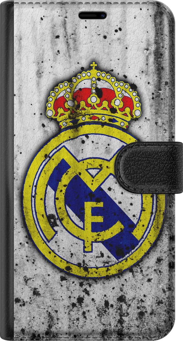 Kompatibelt Plånboksfodral till Samsung Galaxy S21 Real Madrid CF