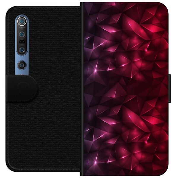 Xiaomi Mi 10 Pro 5G Lompakkokotelo Kiusoittava Punainen