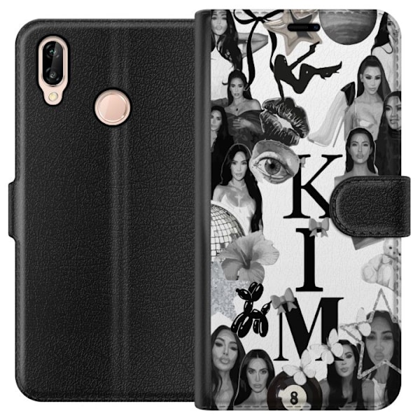 Huawei P20 lite Lompakkokotelo Kim Kardashian – Aesthetic Look 2025