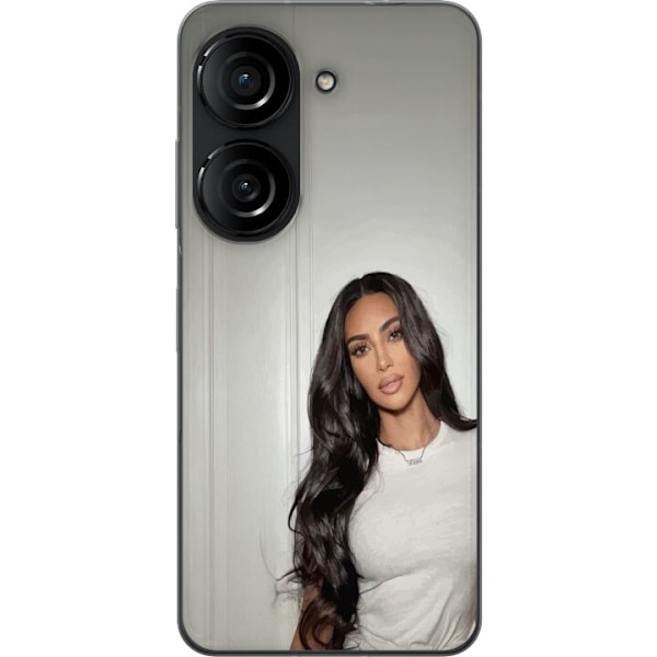 Asus Zenfone 10 Genomskinligt Skal Kim Kardashian – Iconic Style Collection
