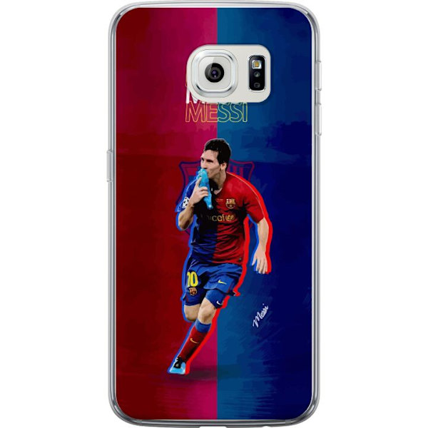 Samsung Galaxy S6 edge Gjennomsiktig deksel Messi