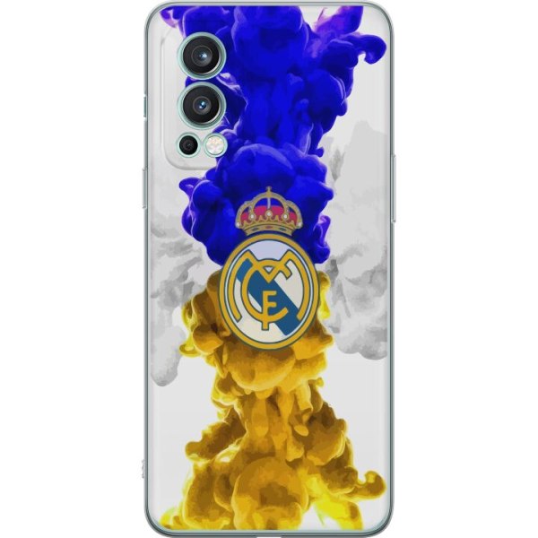 OnePlus Nord 2 5G Gjennomsiktig deksel Real Madrid Farger