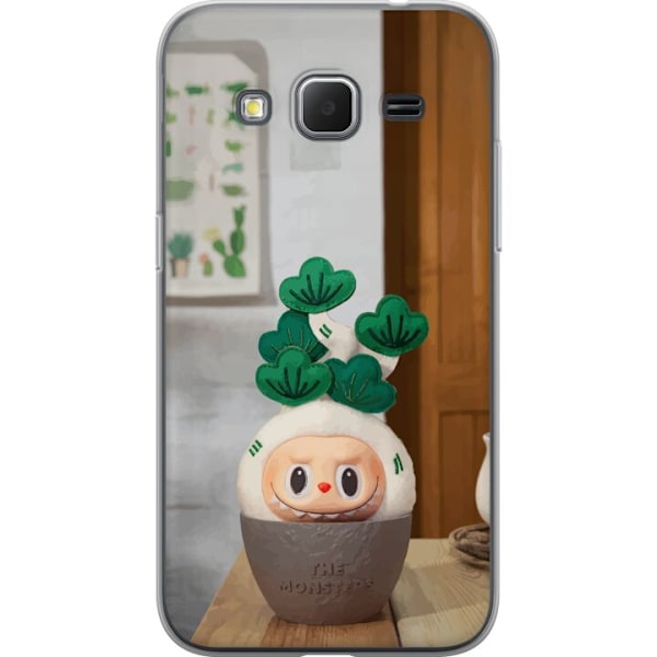 Samsung Galaxy Core Prime Genomskinligt Skal THE MONSTERS Naughty Plants