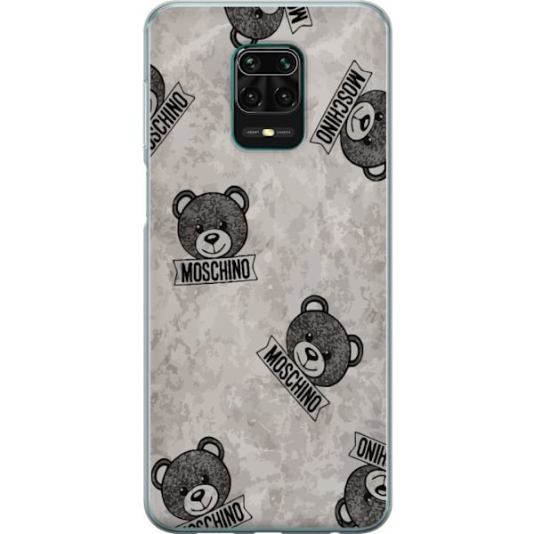 Xiaomi Redmi Note 9 Pro Genomskinligt Skal Moschino