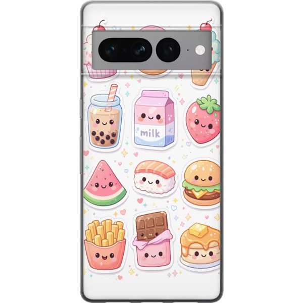 Kompatibelt Mobildeksel til Google Pixel 7 Pro pixelmonster grön