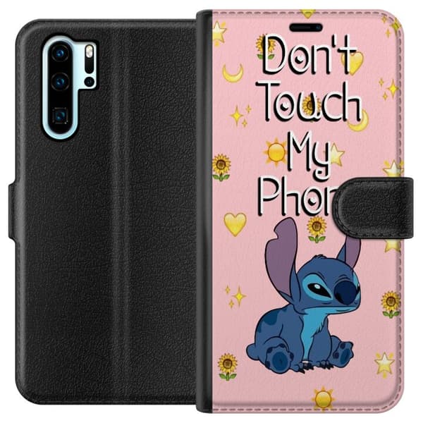 Kompatibelt Lommeboketui til Huawei P30 Pro Stitch fungerer ikke