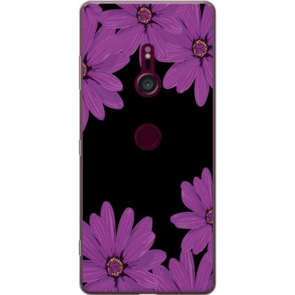 Sony Xperia XZ3 Gennemsigtig cover Blomsterarrangement