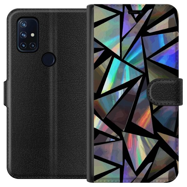 OnePlus Nord N10 5G Tegnebogsetui 3D Reflektion