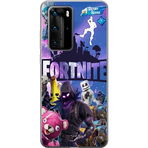 Huawei P40 Pro Gjennomsiktig deksel Fortnite