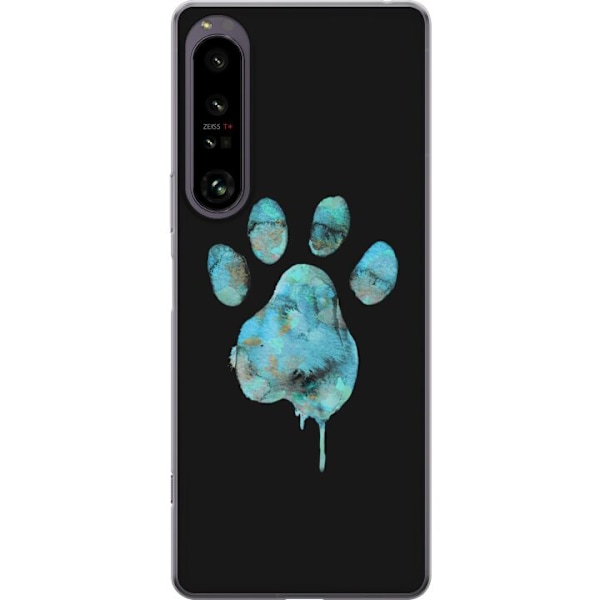 Sony Xperia 1 IV Läpinäkyvä kuori Tassu